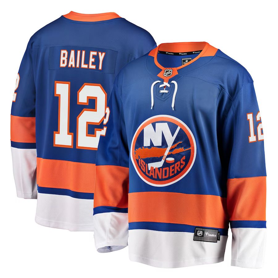 Men New York Islanders #12 Josh Bailey Fanatics Branded Royal Breakaway Player NHL Jersey